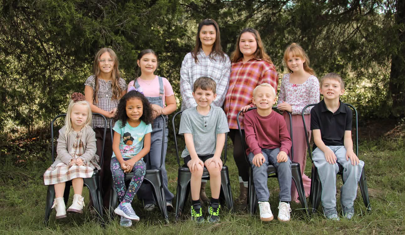 Little School on the Farm students and teachers
